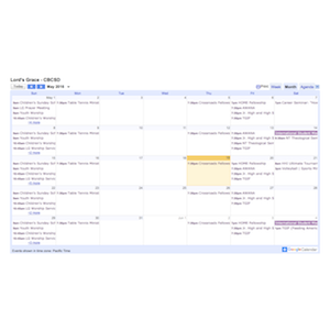 LG Events Calendar LG Calendar