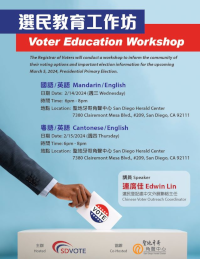Voter Education Workshop