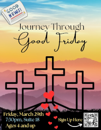 Journey through Good Friday Flyer