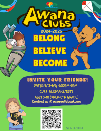 AWANA 2024-2025 flyer (thumbnail)