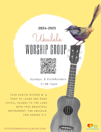 Ukulele Worship Group flyer (thumbnail)