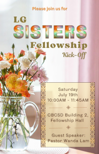 LG Sisters' Fellowship Kick-Off Flyer (thumbnail)